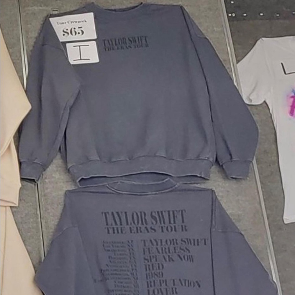 Eras Tour CrewNeck SiZE Medium LOOKING TO TRADE